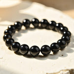 Bracelet "Rempart" en Tourmaline Noire - - L'Arbre des Chakras