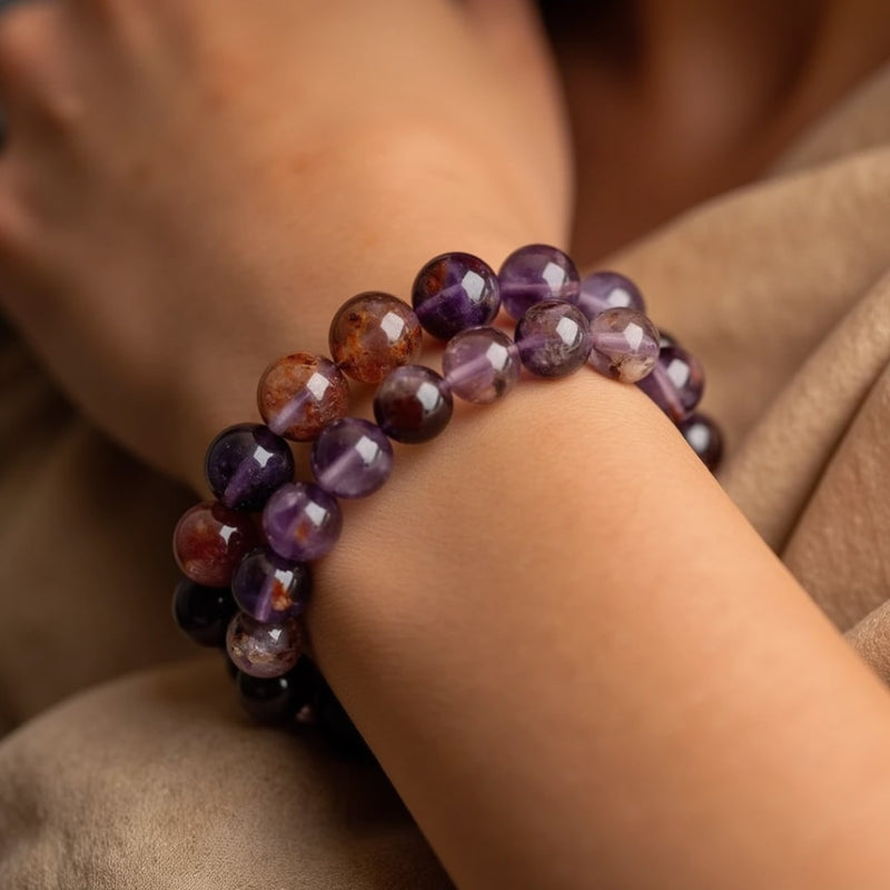 Bracelet "Âme de Lumière" en Auralite 23