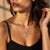 Pendentif Coeur en Aigue-Marine