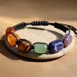 Bracelet Harmonie - 7 Chakras - - L'Arbre des Chakras