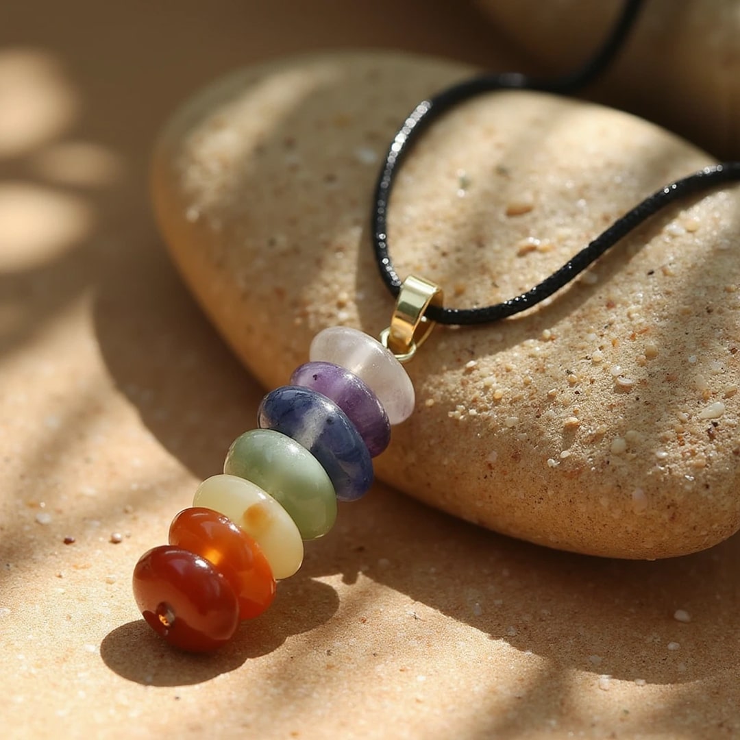 Pendentif "Rivière des Chakras"