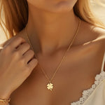 Pendentif Trèfle Porte-Bonheur - - L'Arbre des Chakras