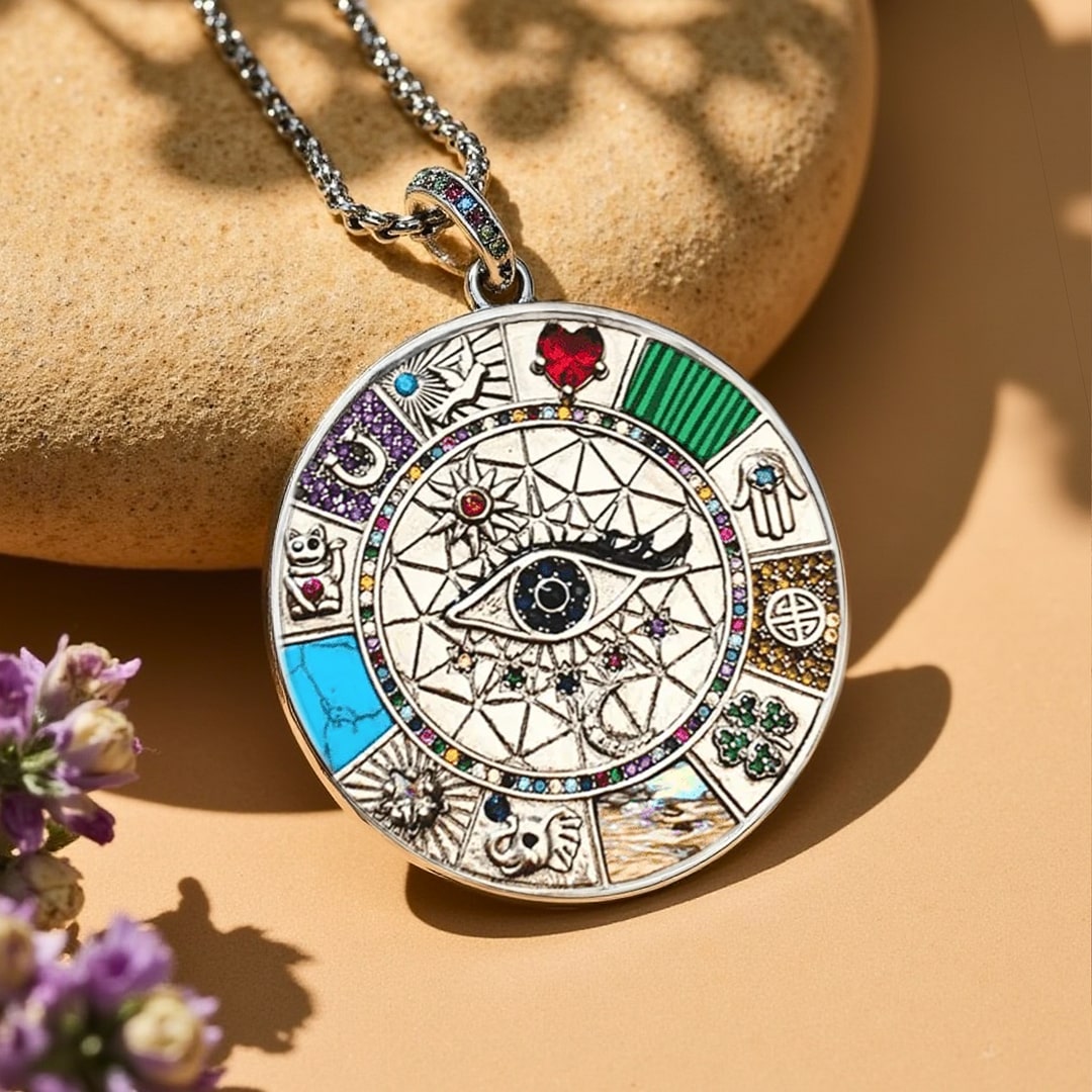 Pendentif Horus - Amulette Symboles Porte-Bonheur Magiques