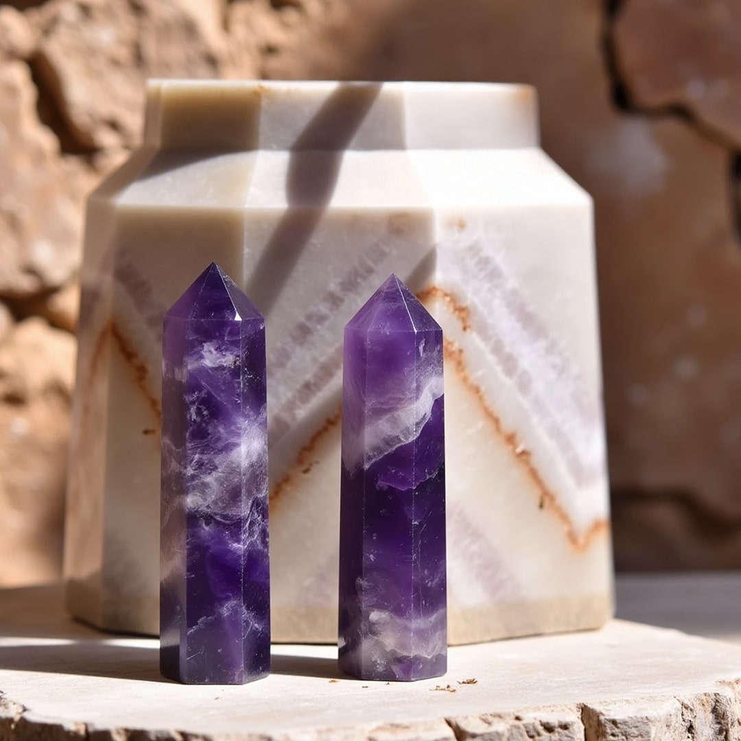 Pointe de Sommeil en Améthyste - - L'Arbre des Chakras