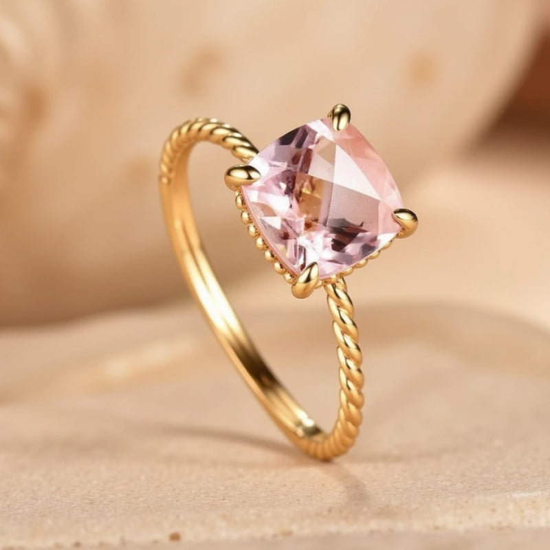 Bague Ajustable "L’Âme des Pierres" en Pierres Naturelles - - L'Arbre des Chakras