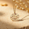 Pendentif Constellation Dorée - Signes du Zodiaque - - L'Arbre des Chakras