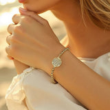 Bracelet "Fleur de vie" - - L'Arbre des Chakras