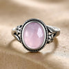 Bague "Douceur d'Amour" en Quartz Rose -  - L'Arbre des Chakras