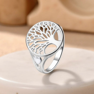 Bague "Arbre de Vie Élégant" - 6 - L'Arbre des Chakras