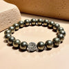 Bracelet "Bouclier de Prospérité" en Pyrite -  - L'Arbre des Chakras