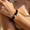 Bracelet "Ancrage Protecteur" en Obsidienne Noire -  - L'Arbre des Chakras