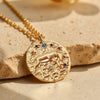 Pendentif Constellation Dorée - Signes du Zodiaque - - L'Arbre des Chakras