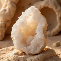 Géode Cristal de Quartz - - L'Arbre des Chakras