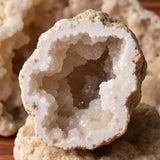 Géode Cristal de Quartz - - L'Arbre des Chakras