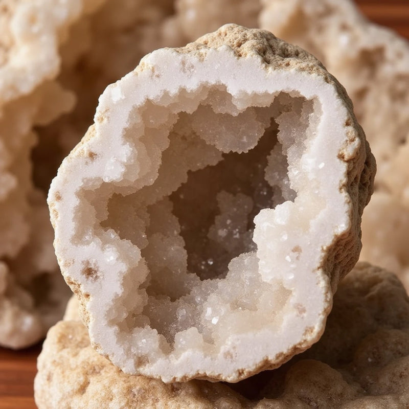 Géode Cristal de Quartz - - L'Arbre des Chakras