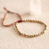 Bracelet Tibétain en Perles de Cuivre - - L'Arbre des Chakras