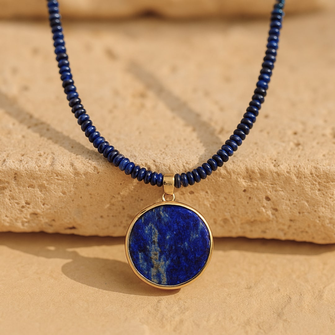 Collier "Sakti" en Pierres Naturelles