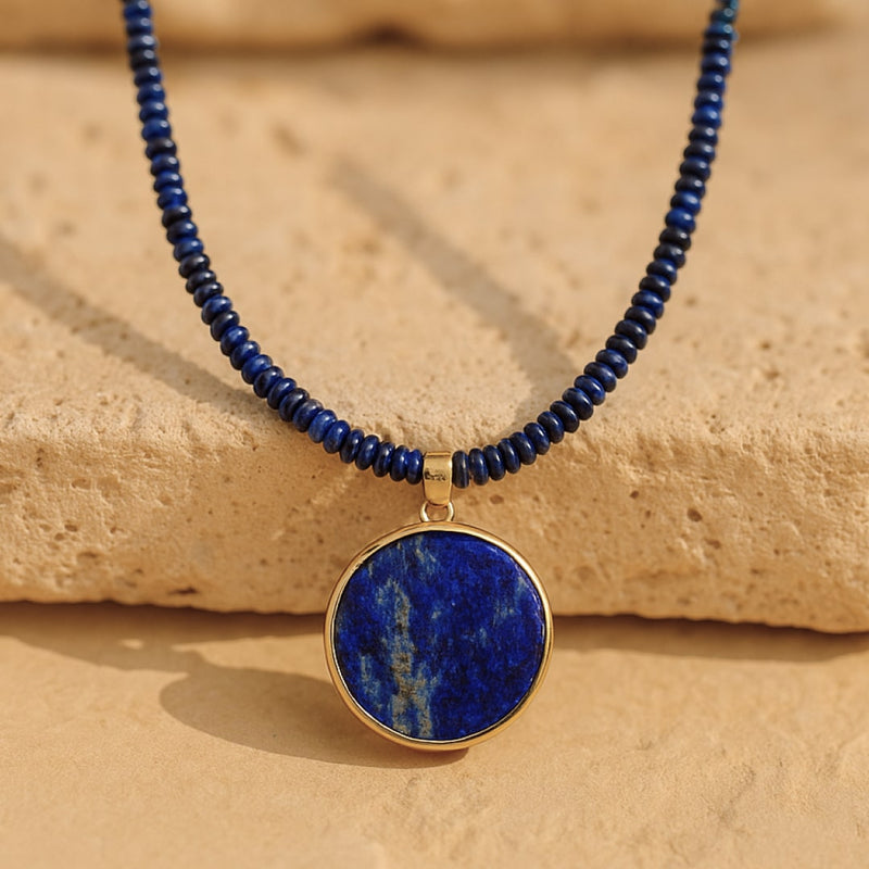 Collier "Sakti" en Pierres Naturelles