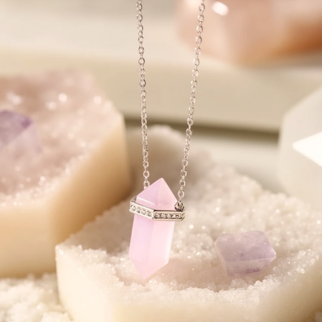 Argent / Quartz Rose