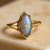 Bague "Étoile Protectrice" en Labradorite