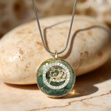 Pendentif Orgonite "Signe Astrologique" en Pierre Naturelle - Verseau - L'Arbre des Chakras