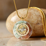Pendentif Orgonite "Signe Astrologique" en Pierre Naturelle - Poisson - L'Arbre des Chakras