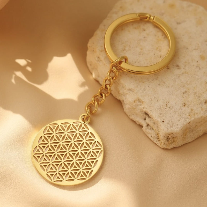 Porte-Clés Fleur de Vie