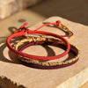 Trio de Bracelets Tibétains "Porte-Bonheur" - - L'Arbre des Chakras
