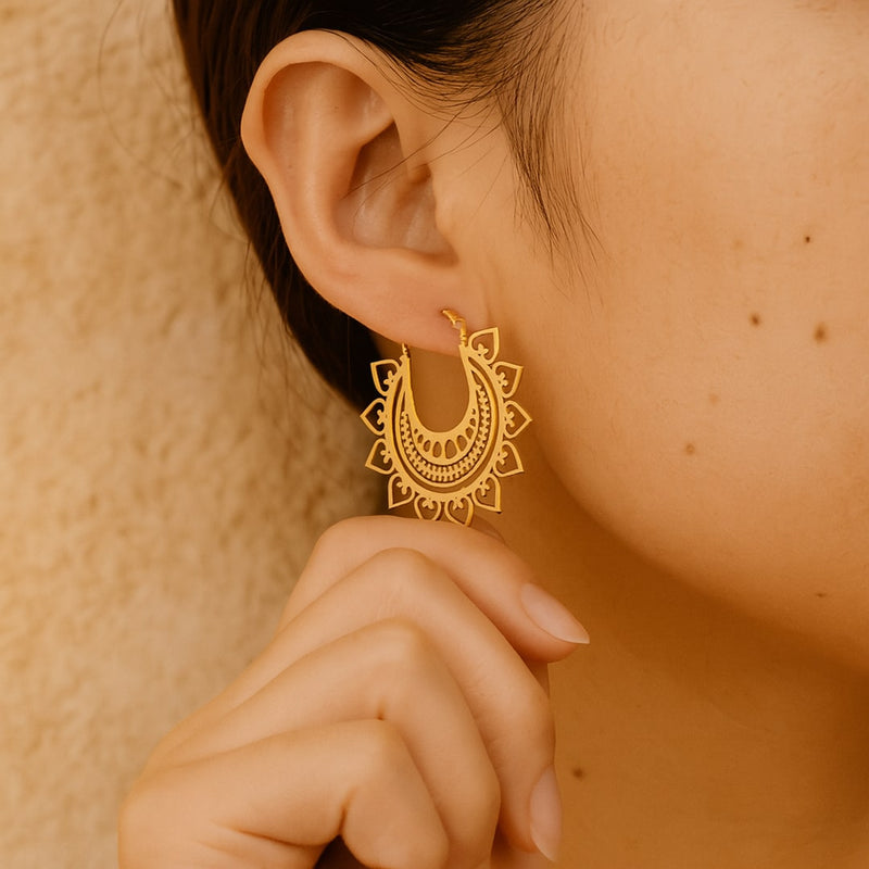 Boucles d'Oreilles "Sundari"