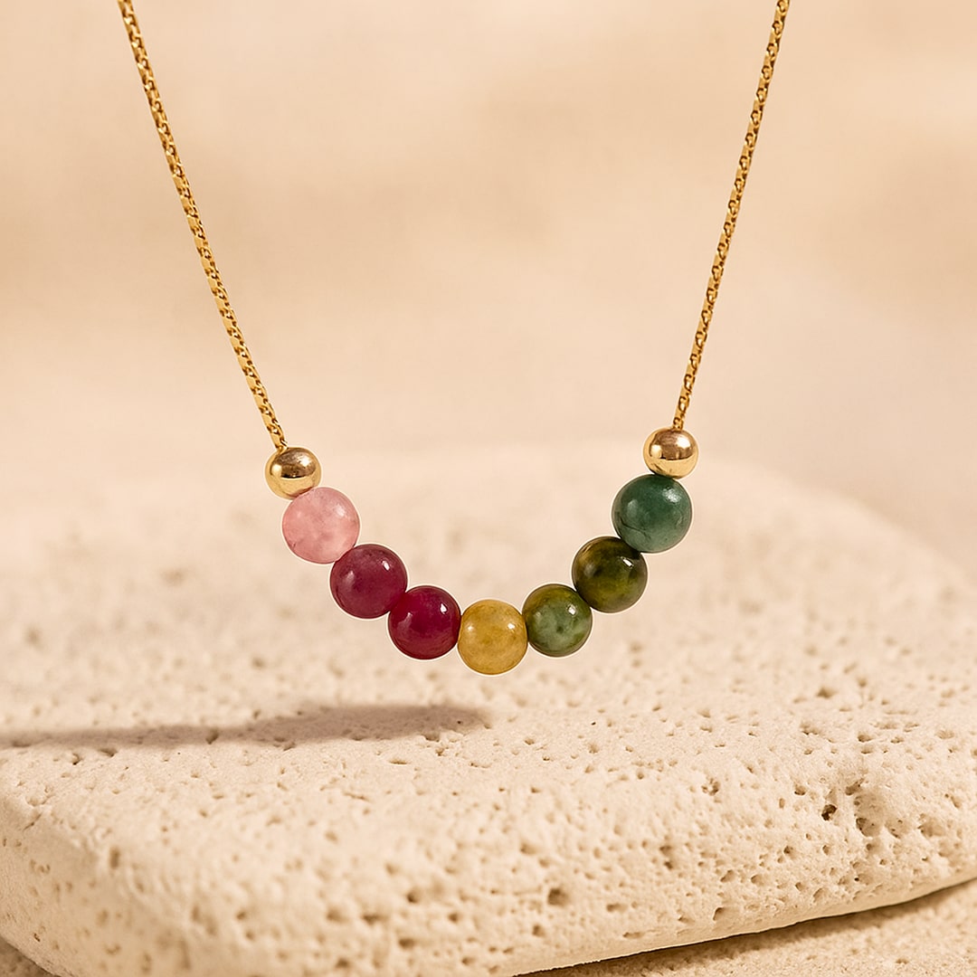 Collier Tourmaline - "Arc d’Énergie"