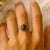 Bague "Aura" en Oeil de Tigre