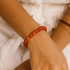 Bracelet "Amour Inconditionnel" en Quartz Rose - - L'Arbre des Chakras
