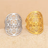 Bague Ajustable "Fleur de Mandala" - - L'Arbre des Chakras