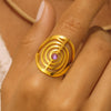 Bague Ajustable ChoKuRei - - L'Arbre des Chakras