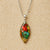 Pendentif Arlequin en Jaspe