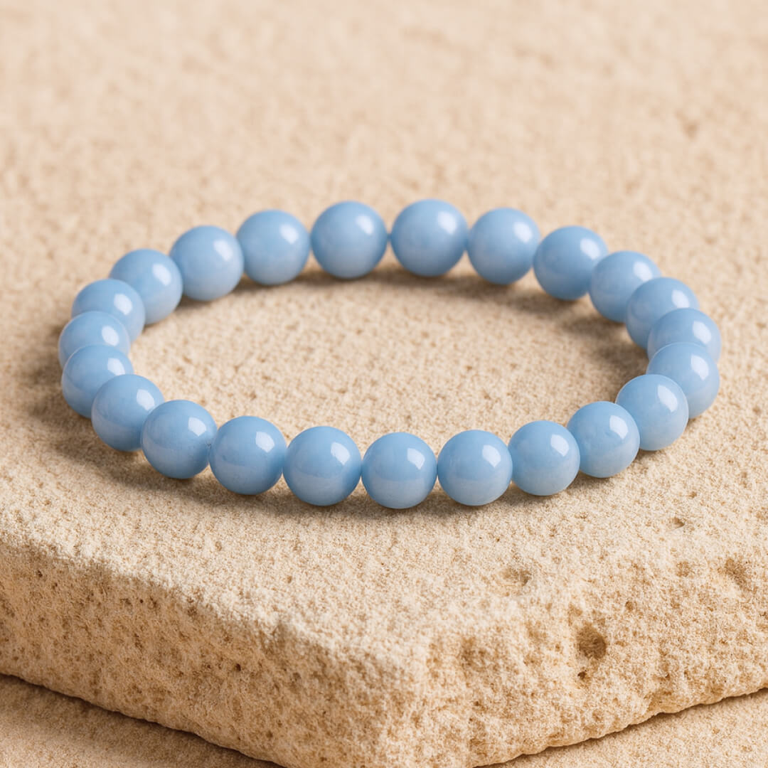Bracelet "Calme des Anges" en Angélite