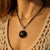 Pendentif Orgonite "Énergies Protectrices" en Obsidienne Noire