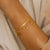 Bracelet "Trèfle Enchanté" - Couleur Or / Argent