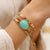 Bracelet Wrap "Douceur & Apaisement" en Amazonite