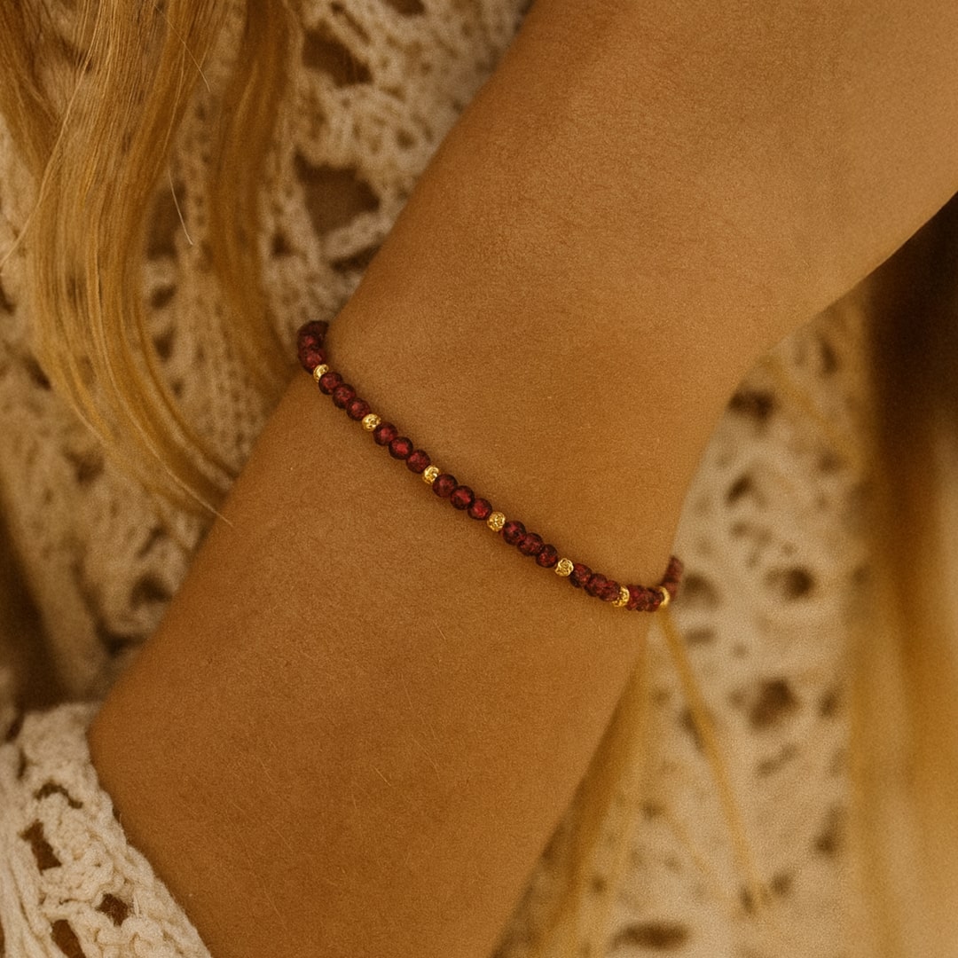 Bracelet "Mois Sacré" – Pierre de Naissance - - L'Arbre des Chakras