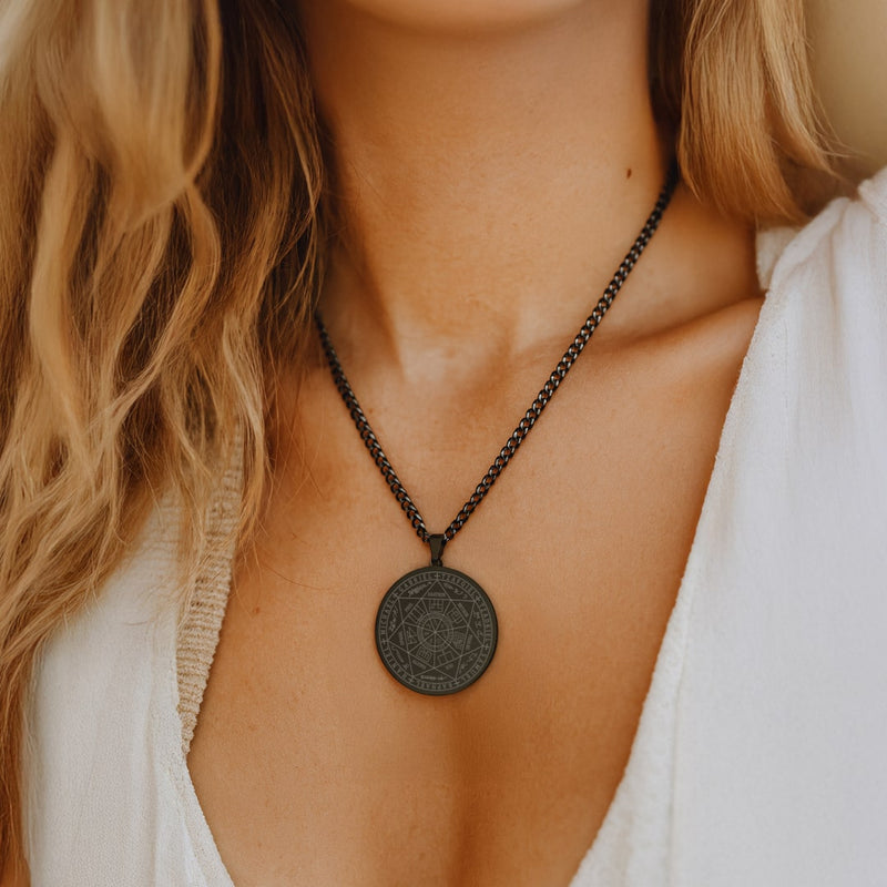 Pendentif Sceau des 7 Archanges - - L'Arbre des Chakras