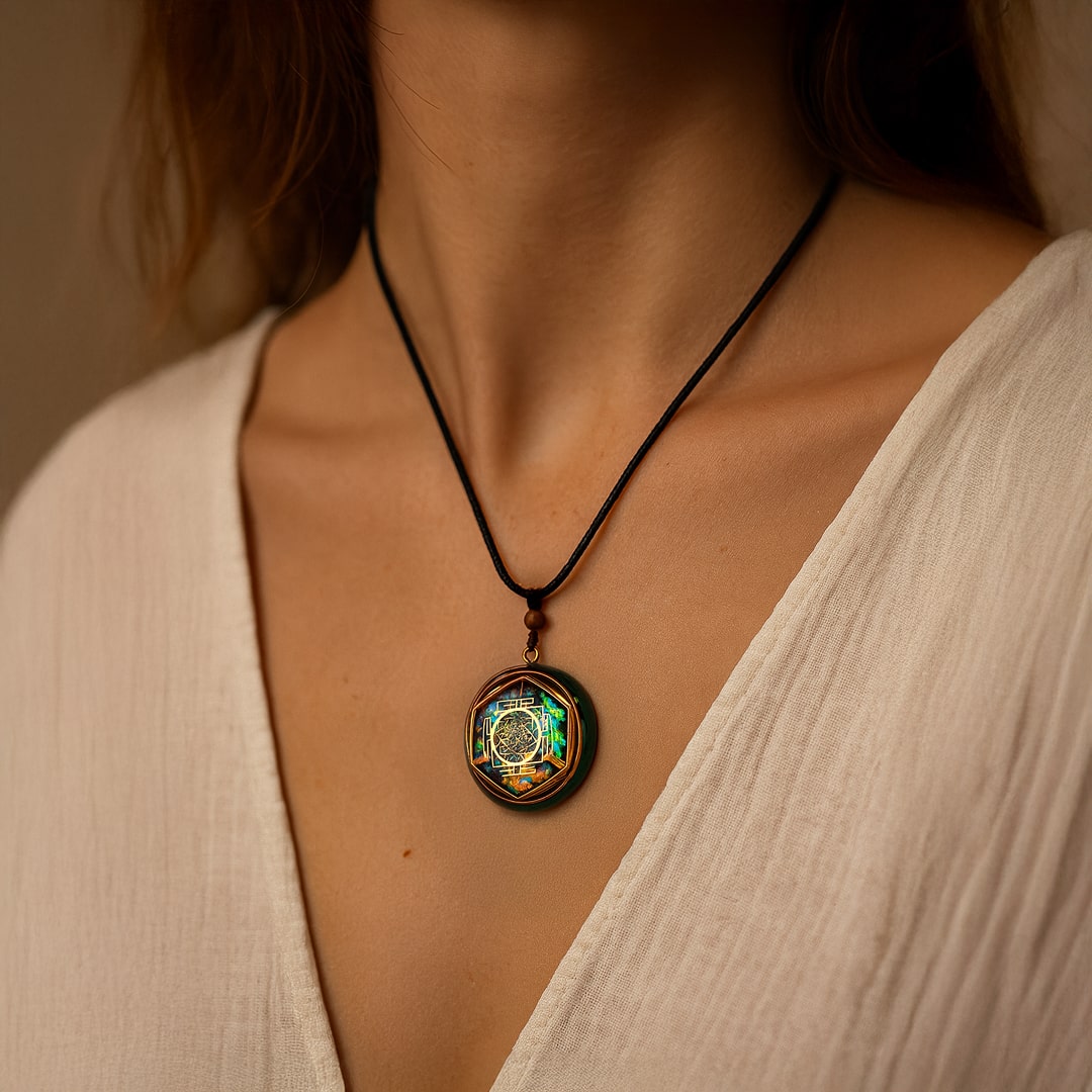 Pendentif Énergétique "Alignement Sacré"