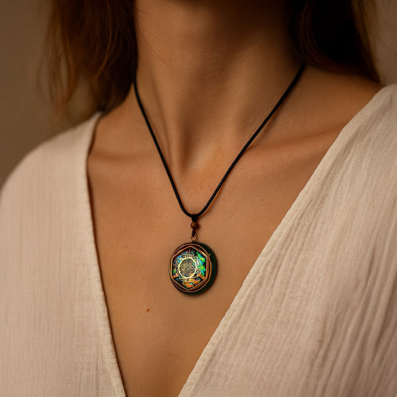 Pendentif Énergétique "Alignement Sacré"