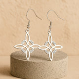 Boucles d'Oreilles "Protection Enchantée" en Noeud de Sorcière - - L'Arbre des Chakras