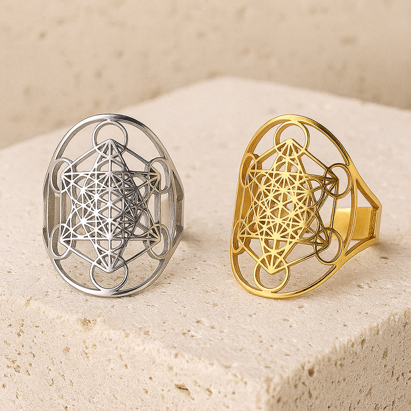 Bague Ajustable Métatron - - L'Arbre des Chakras
