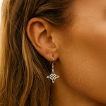 Boucles d'Oreilles "Protection Enchantée" en Noeud de Sorcière - - L'Arbre des Chakras
