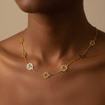 Collier 7 Chakras - Symboles Mystiques - - L'Arbre des Chakras