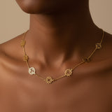 Collier 7 Chakras - Symboles Mystiques - - L'Arbre des Chakras