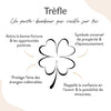 Bracelet "Trèfle Enchanté" - Couleur Or / Argent - - L'Arbre des Chakras