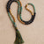 Collier Mala "Retour à Soi" - Jaspe, Turquoise Africaine & Pierre de Lave